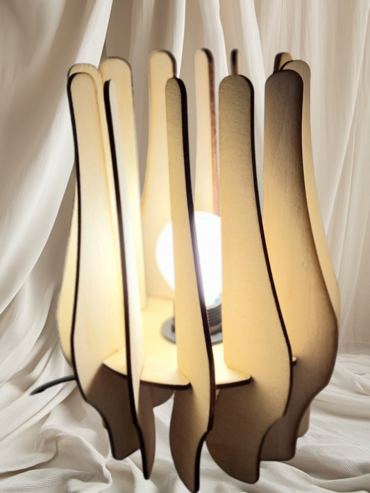 Lampe bois design