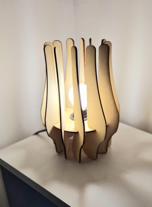 Lampe bois design