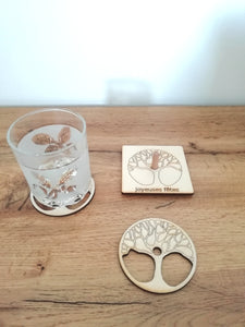 ensemble sous bock arbre de vie